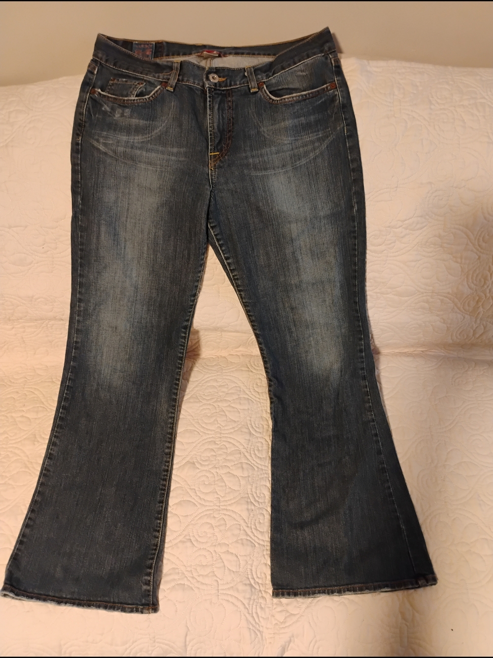 Lucky Brand Dark Blue Flare Jeans